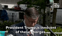 "President Trump is innocent of these charges."