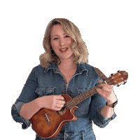 Instrument Ukelele Sticker by Anne Ermens