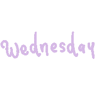 Wednesday Sticker