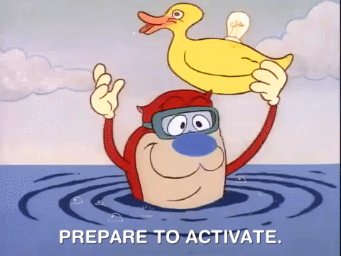 ren and stimpy nicksplat GIF