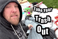 Waste Management Trash GIF by Mike Hitt
