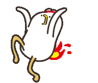 Nervous Hurry Sticker