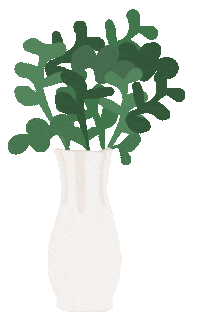 Illustration Plant Sticker