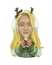 New Year Drinking Sticker