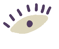 Eye Reaction Sticker by Sara Maese