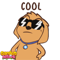 Proud Dog Sticker by GardenAffairs