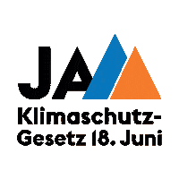 Klimaschutzgesetz_ja switzerland climate schweiz politik Sticker