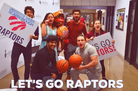 Raptors Utsc GIF by University of Toronto Scarborough (UTSC)
