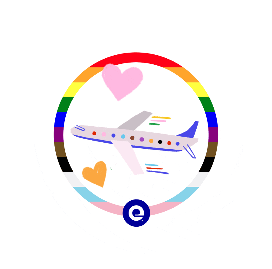Pride Sticker by Expedia Group