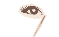 Makeup Eye Sticker by BY ECOM