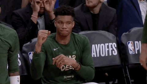 lets go nba GIF by Milwaukee Bucks