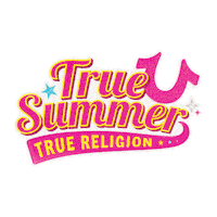 True Zara Summer Sticker by True Religion