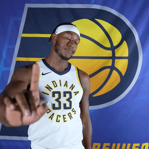 Myles Turner Basketball GIF by Indiana Pacers