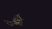 2d animation axe GIF