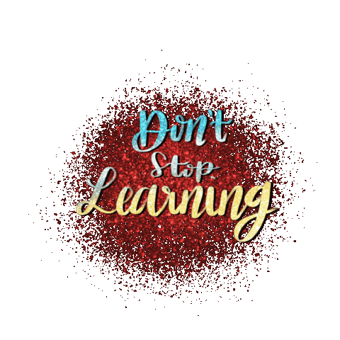 GreyAmber giphyupload learning improve never stop Sticker