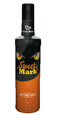 Orange Drinks Sticker by Party Mark