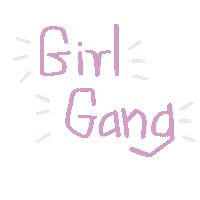 Girl Pink Sticker