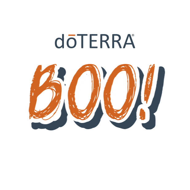 Halloween Boo Sticker by doTERRA Essential Oils