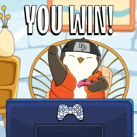 Video Win GIF by Pudgy Penguins
