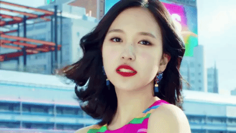 k-pop mina GIF