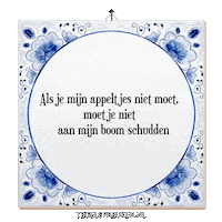 Boom Humor Sticker by Tegelspreuken.nl