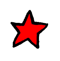 Star Sticker by betseyjohnson