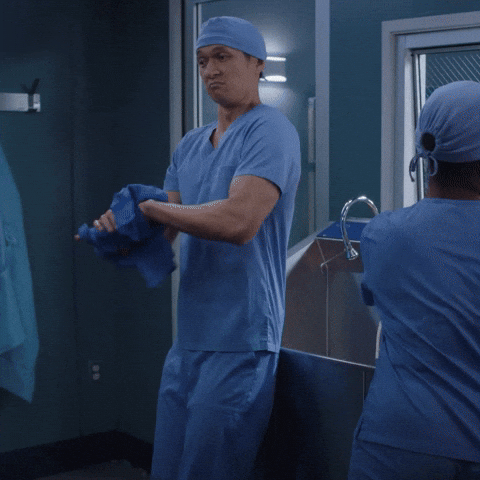 Greys Anatomy Yawn GIF by ABC Network