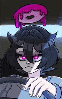 Im Watching You Pink Eyes GIF