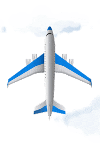 Flying On Air Sticker