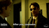 Matt Murdock Thank You GIF by Marvel Studios
