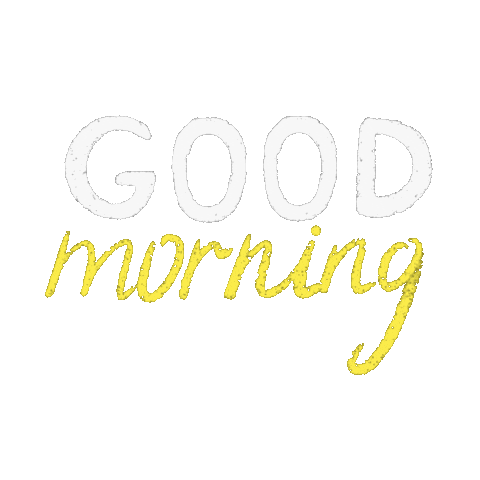 Good Morning Sticker