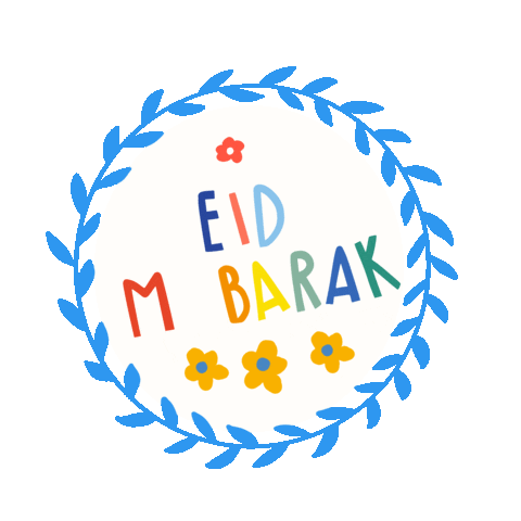 Eid Mubarak Sticker by Nhena