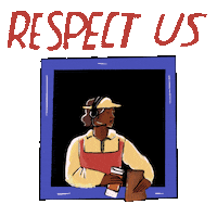 Drive Through Fast Food Worker Sticker by INTO ACTION