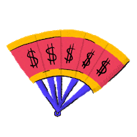 Chinese New Year Money Sticker by TLBB