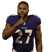 Football Calm Down Sticker by Baltimore Ravens