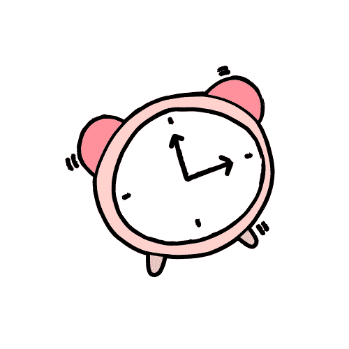 Time Clock Sticker
