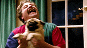 Happy Zach Galifianakis GIF