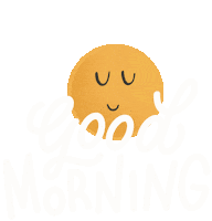 Good Morning Smile Sticker