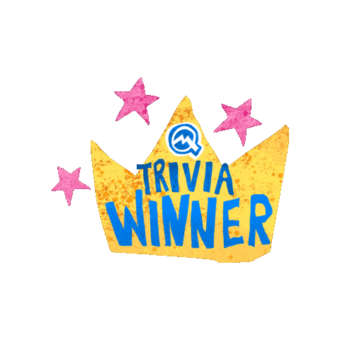Winner Crown Sticker by Quiz Meisters
