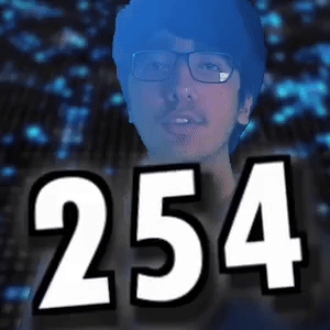 254