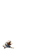 RudyLuxor dog arthur cavalier cavalier king Sticker