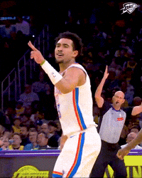 Looking Hell Yeah GIF by OKC Thunder