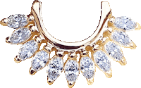 Fashion Piercing Sticker by Auris Jewellery