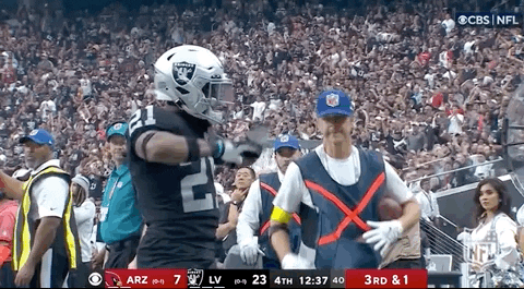 Las Vegas Raiders Football GIF by NFL
