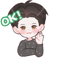 moonpaeee ok jaypark moonpaeee toyw Sticker