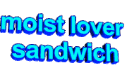 sandwich rotation Sticker by AnimatedText
