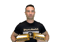 Make It Rain Party Sticker by iPartyBucks