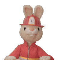 BabyFirst hello halloween yay bunny Sticker