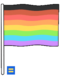 Rainbow Pride Sticker by Human Rights Campaign