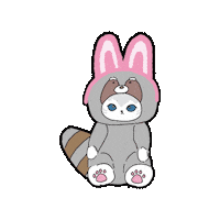 Cat Pink Sticker